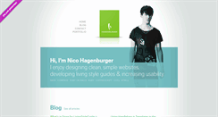 Desktop Screenshot of hagenburger.net